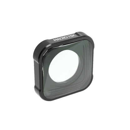 ตัวกรองเลนส์มาโคร 15X สำหรับ GoPro Hero11 Black / Hero11 Black Mini / HERO10 Black / HERO9 Black, 15X Macro
