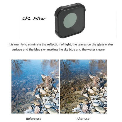 JSR KB Series MCUV + CPL + ND8 + ND16 + ND32 ฟิลเตอร์เลนส์สำหรับ GoPro HERO10 Black / HERO9 Black, 5-in-1