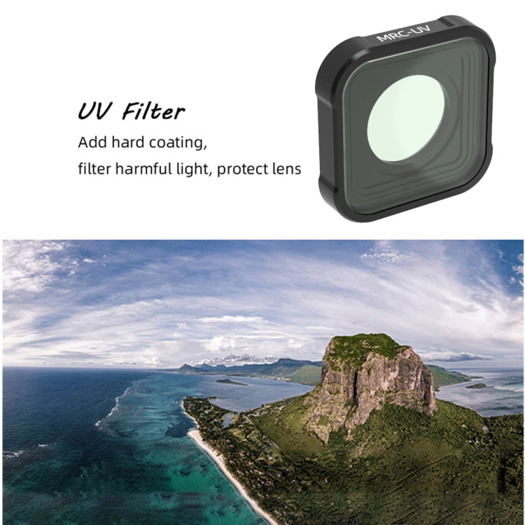 JSR KB Series MCUV + CPL + ND8 + ND16 + ND32 ฟิลเตอร์เลนส์สำหรับ GoPro HERO10 Black / HERO9 Black, 5-in-1
