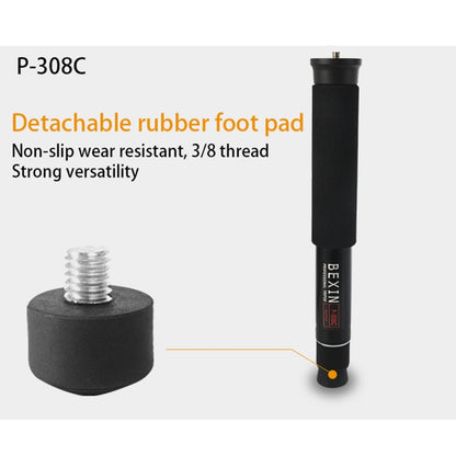 BEXIN P308C แบบพกพากลางแจ้งกล้อง DSLR อลูมิเนียม Monopod Holder, P308C