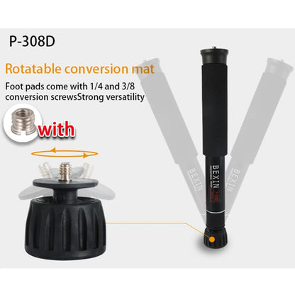 BEXIN P308D แบบพกพากลางแจ้งกล้อง DSLR อลูมิเนียม Monopod Holder, P308D
