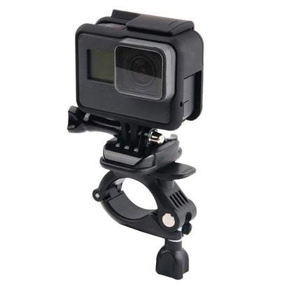 GP435 ขนาดเล็กจักรยานรถจักรยานยนต์มือจับยึดภูเขาสำหรับ GoPro Hero11 สีดำ / HERO10 สีดำ / 9 สีดำ / 8 สีดำ / 7 / 6 / 5 / 5 เซสชัน / 4 เซสชัน / 4 /3 + / 3 /2 /1, DJI Osmo การกระทำและอื่น ๆกล้องแอ็คชั่น, GP435