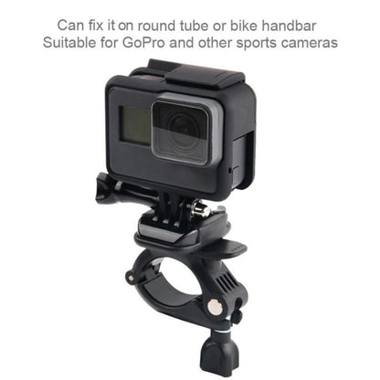 GP435 ขนาดเล็กจักรยานรถจักรยานยนต์มือจับยึดภูเขาสำหรับ GoPro Hero11 สีดำ / HERO10 สีดำ / 9 สีดำ / 8 สีดำ / 7 / 6 / 5 / 5 เซสชัน / 4 เซสชัน / 4 /3 + / 3 /2 /1, DJI Osmo การกระทำและอื่น ๆกล้องแอ็คชั่น, GP435