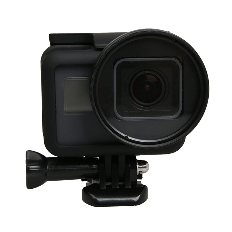 สำหรับกล้อง GoPro HERO5 Sport Action Proffesional ตัวกรองเลนส์ 52 มม. (CPL + UV + ND8 + ND2 + ดาว 8 + แดง + เหลือง + FLD / สีม่วง) และแหวนอะแดปเตอร์เคสกันน้ำ, 10 in 1