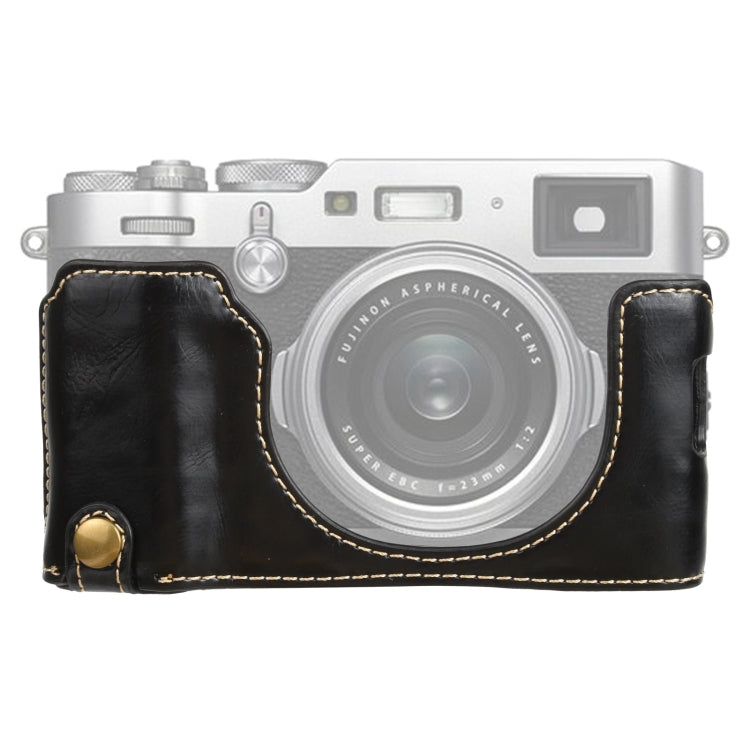 กล้องหนัง PU แบบด้ายขนาด 1/4 นิ้วสำหรับ FUJIFILM X100V, For FUJIFILM X100V