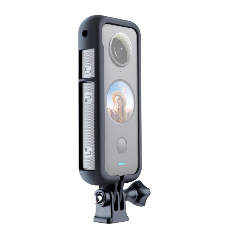กรงยึดกรอบป้องกันพลาสติก PC พร้อมอะแดปเตอร์ฐานขาตั้งกล้องสำหรับ Insta360 One X2, For Insta360 One X2