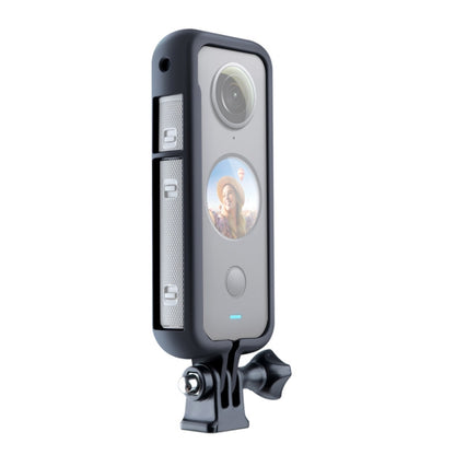 กรงยึดกรอบป้องกันพลาสติก PC พร้อมอะแดปเตอร์ฐานขาตั้งกล้องสำหรับ Insta360 One X2, For Insta360 One X2