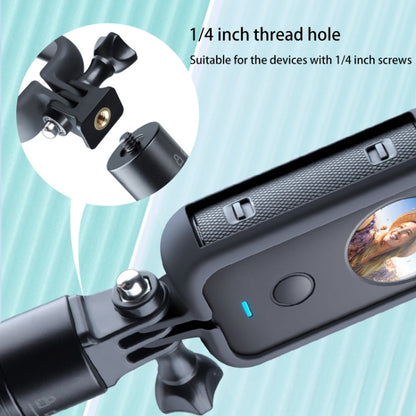 กรงยึดกรอบป้องกันพลาสติก PC พร้อมอะแดปเตอร์ฐานขาตั้งกล้องสำหรับ Insta360 One X2, For Insta360 One X2
