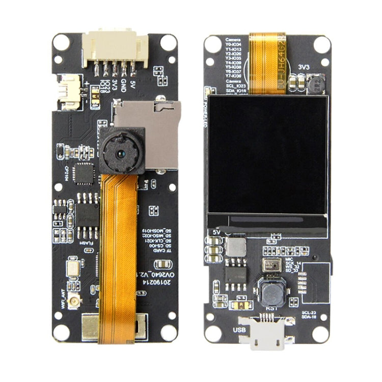TTGO OV2640 มาตรฐานขยายเลนส์เดี่ยวโมดูลกล้องสำหรับ T-Camera Plus ESP32-DOWDQ6 8MB SPRAM, Standard Extended Single Lens
