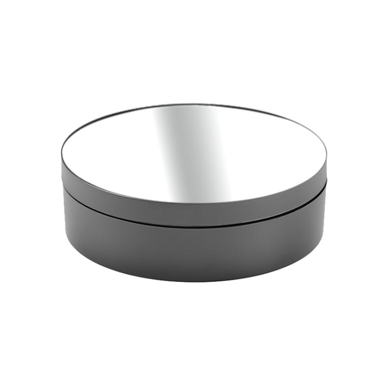 12ซม.360องศาหมุนกระจกหมุนไฟฟ้าขาตั้งจอแสดงผลอุปกรณ์ถ่ายภาพวิดีโอTurntable,โหลด: 3กก, 12cm Mirror Black, 12cm Mirror White