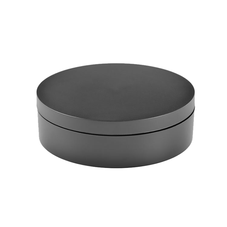 12 ซม.360 องศาหมุนแผ่นเสียง Matte ไฟฟ้าขาตั้งจอแสดงผลอุปกรณ์ถ่ายภาพวิดีโอ Turntable, โหลด: 3 กก, 12cm Matte Black, 12cm Matte White