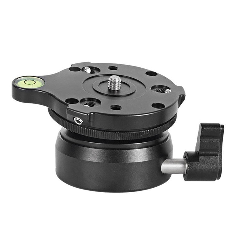 BEXIN DY-60N 3/8 นิ้วโดม Professional ขาตั้งกล้อง Leveling 360 องศา Panorama ฐานระดับฟองสบู่และอะแดปเตอร์สกรู 3/8 นิ้ว, DY-60N 3/8 inch