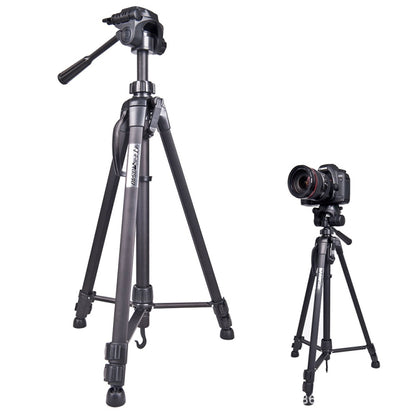 WeiFeng WT-3560 ขาพับ 3 ส่วนถ่ายทอดสดขาตั้งกล้องอลูมิเนียมอัลลอยด์, WT-3560