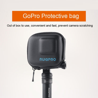 RUIGPRO ซูเปอร์มินิ EVA จัดเก็บเคสกล่องสำหรับ GoPro Hero11 สีดำ / HERO10 ดำ / HERO9 ดำ / HERO8 ดำ / 7/6/5, For GoPro HERO7 /6 /5