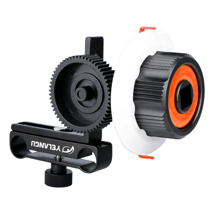 YELANGU F0 กล้องติดตามโฟกัสพร้อมเข็มขัดเกียร์สำหรับ Canon/Nikon/กล้องวิดีโอ/กล้อง DSLR, F0 (Orange), F0 (Blue), F0 (Red)