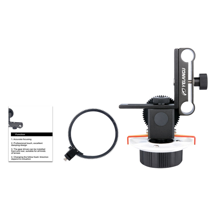 YELANGU F0 กล้องติดตามโฟกัสพร้อมเข็มขัดเกียร์สำหรับ Canon/Nikon/กล้องวิดีโอ/กล้อง DSLR, F0 (Orange), F0 (Blue), F0 (Red)