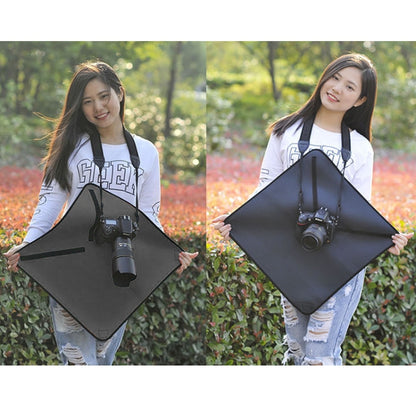 กระเป๋า Neoprene แบบกันกระแทก Magic Wrap ผ้าห่มสำหรับเลนส์กล้อง Canon / Nikon / Sony ขนาด: 25 x 25 ซม, 25 x 25cm