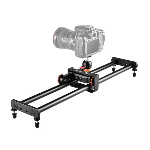 YELANGU L4X-60ET 60 ซม.Splicing สไลด์ + รถเข็นหัวเข็มขัด Ballhead สำหรับกล้อง SLR/กล้องวิดีโอ, L4X-60ET 60cm