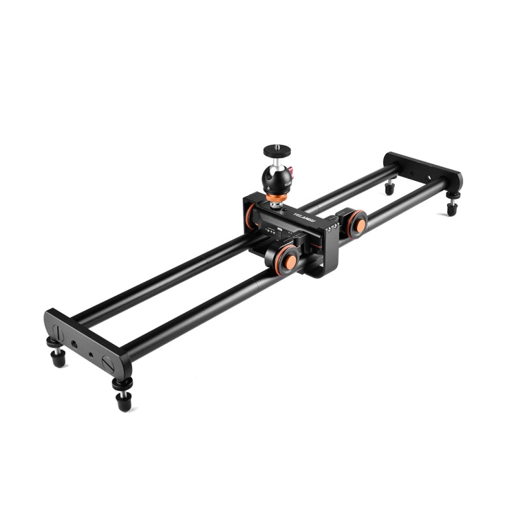 YELANGU L4X-60ET 60 ซม.Splicing สไลด์ + รถเข็นหัวเข็มขัด Ballhead สำหรับกล้อง SLR/กล้องวิดีโอ, L4X-60ET 60cm