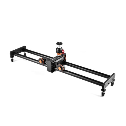 YELANGU L4X-60ET 60 ซม.Splicing สไลด์ + รถเข็นหัวเข็มขัด Ballhead สำหรับกล้อง SLR/กล้องวิดีโอ, L4X-60ET 60cm