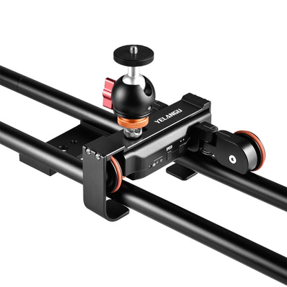 YELANGU L4X-60ET 60 ซม.Splicing สไลด์ + รถเข็นหัวเข็มขัด Ballhead สำหรับกล้อง SLR/กล้องวิดีโอ, L4X-60ET 60cm