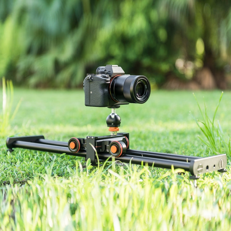YELANGU L4X-60ET 60 ซม.Splicing สไลด์ + รถเข็นหัวเข็มขัด Ballhead สำหรับกล้อง SLR/กล้องวิดีโอ, L4X-60ET 60cm