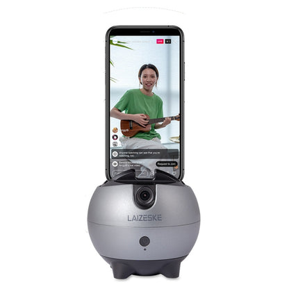 LAIZESKE LA8 ที่วางโทรศัพท์หุ่นยนต์อัจฉริยะ 360 องศาติดตามอัตโนมัติ, LA8
