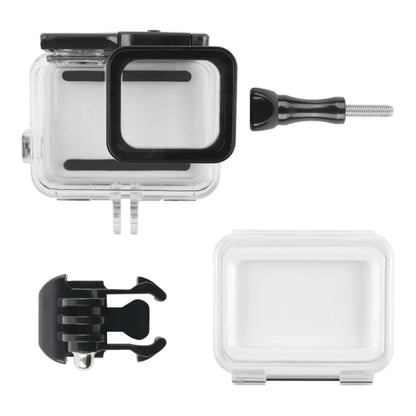 เคสป้องกันที่อยู่อาศัยกันน้ำ 45 ม. + หน้าจอสัมผัสฝาหลังสำหรับ GoPro NEW HERO / HERO6 / 5 พร้อมหัวเข็มขัดและสกรูพื้นฐานไม่จำเป็นต้องถอดเลนส์, Touch Screen (Transparent)