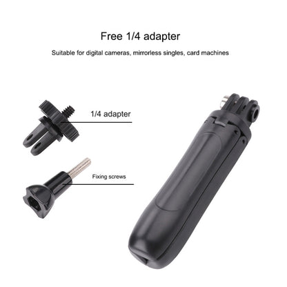 อเนกประสงค์ที่วางขาตั้งกล้องแบบพับได้เซลฟี่ Monopod Stick สำหรับ GoPro Hero11 สีดำ / HERO10 สีดำ / HERO9 สีดำ / HERO8 / HERO7 / 6/5/5 เซสชัน / 4 เซสชัน / 4/3+ / 3/2/1, Insta360 ONE R, DJIOsmo Action และกล้องแอคชั่นอื่นๆ ความยาว: 12-23 ซม               ...