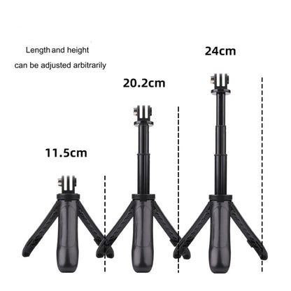 อเนกประสงค์ที่วางขาตั้งกล้องแบบพับได้เซลฟี่ Monopod Stick สำหรับ GoPro Hero11 สีดำ / HERO10 สีดำ / HERO9 สีดำ / HERO8 / HERO7 / 6/5/5 เซสชัน / 4 เซสชัน / 4/3+ / 3/2/1, Insta360 ONE R, DJIOsmo Action และกล้องแอคชั่นอื่นๆ ความยาว: 12-23 ซม               ...