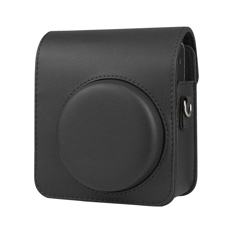 กระเป๋ากล้องหนัง Retro PU พร้อมสายรัดสำหรับ FUJIFILM instax mini 40, For FUJIFILM instax mini 40