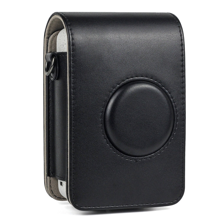 กระเป๋าหนัง PU ย้อนยุคกล้องตัวเต็มพร้อมสายรัดสำหรับ FUJIFILM instax mini Liplay, For FUJIFILM instax mini Liplay