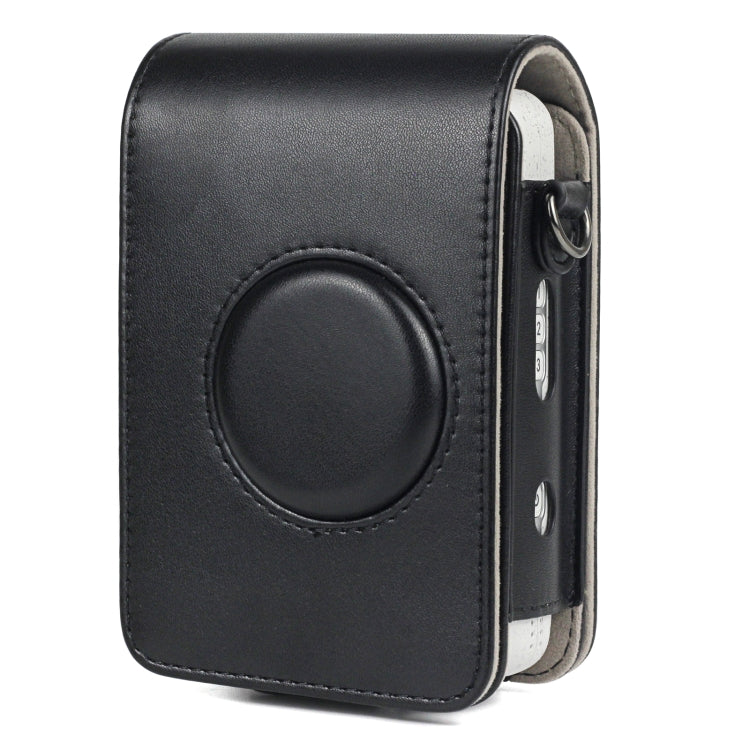 กระเป๋าหนัง PU ย้อนยุคกล้องตัวเต็มพร้อมสายรัดสำหรับ FUJIFILM instax mini Liplay, For FUJIFILM instax mini Liplay