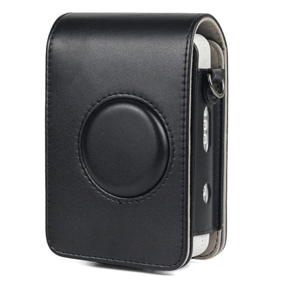 กระเป๋าหนัง PU ย้อนยุคกล้องตัวเต็มพร้อมสายรัดสำหรับ FUJIFILM instax mini Liplay, For FUJIFILM instax mini Liplay