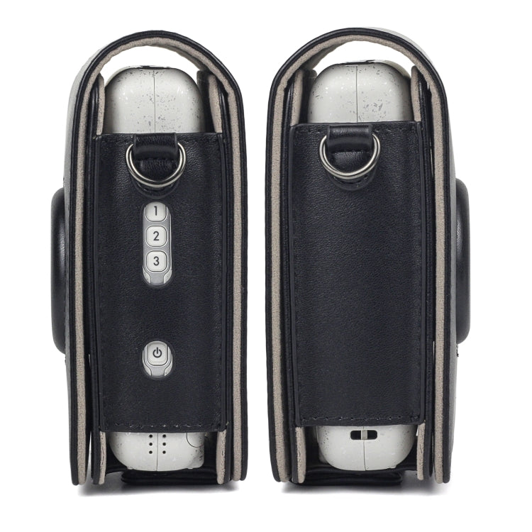 กระเป๋าหนัง PU ย้อนยุคกล้องตัวเต็มพร้อมสายรัดสำหรับ FUJIFILM instax mini Liplay, For FUJIFILM instax mini Liplay