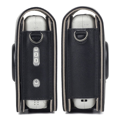 กระเป๋าหนัง PU ย้อนยุคกล้องตัวเต็มพร้อมสายรัดสำหรับ FUJIFILM instax mini Liplay, For FUJIFILM instax mini Liplay