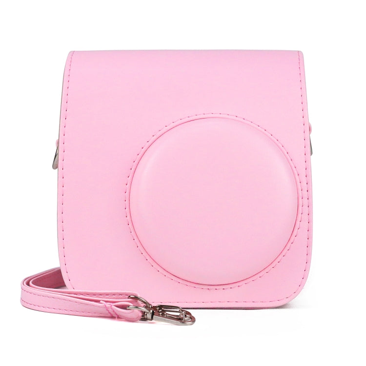 Retro Full Body PU Leather Case กระเป๋ากล้องพร้อมสายรัดสำหรับ FUJIFILM instax mini 7+, For FUJIFILM Instax Mini 7+