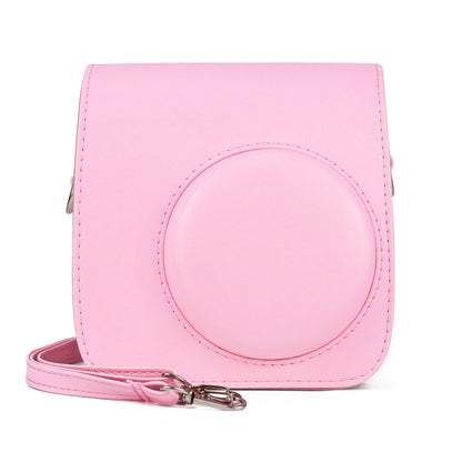 Retro Full Body PU Leather Case กระเป๋ากล้องพร้อมสายรัดสำหรับ FUJIFILM instax mini 7+, For FUJIFILM Instax Mini 7+