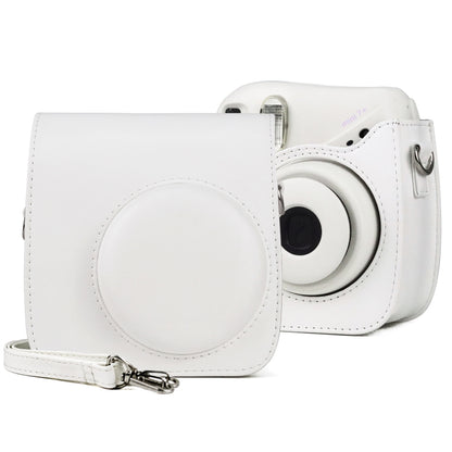 Retro Full Body PU Leather Case กระเป๋ากล้องพร้อมสายรัดสำหรับ FUJIFILM instax mini 7+, For FUJIFILM Instax Mini 7+
