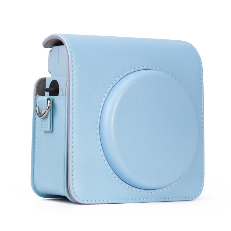 กระเป๋ากล้องหนัง PU แบบเต็มตัวพร้อมสายคล้องสำหรับ FUJIFILM instax Square SQ1