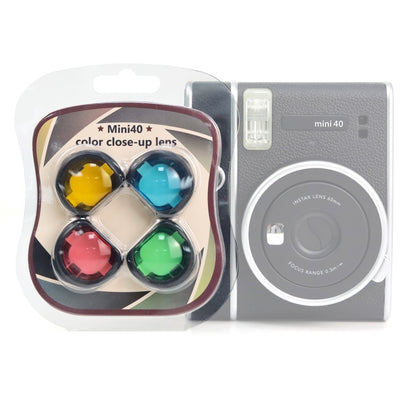 ฟิลเตอร์กล้องสี่สี 4 in 1 สำหรับ Fujifilm Instax mini 40
