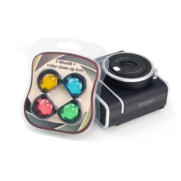 ฟิลเตอร์กล้องสี่สี 4 in 1 สำหรับ Fujifilm Instax mini 40