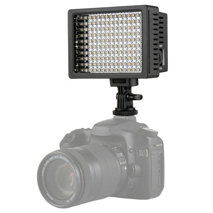 HD-160 แสงสีขาว LED Video Light กล้องการถ่ายภาพแสงเติมแสงสำหรับ Canon, Nikon, กล้อง DSLR พร้อมแผ่นกรอง 3 แผ่น, HD-160