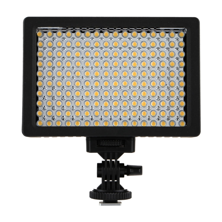 HD-160 แสงสีขาว LED Video Light กล้องการถ่ายภาพแสงเติมแสงสำหรับ Canon, Nikon, กล้อง DSLR พร้อมแผ่นกรอง 3 แผ่น, HD-160