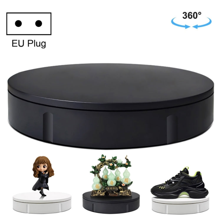 22 ซม.ไฟฟ้าหมุนขาตั้งจอแสดงผลอุปกรณ์ถ่ายภาพวิดีโอ Turntable,โหลด: 50 กก.,EU Plug, 22cm, EU Plug