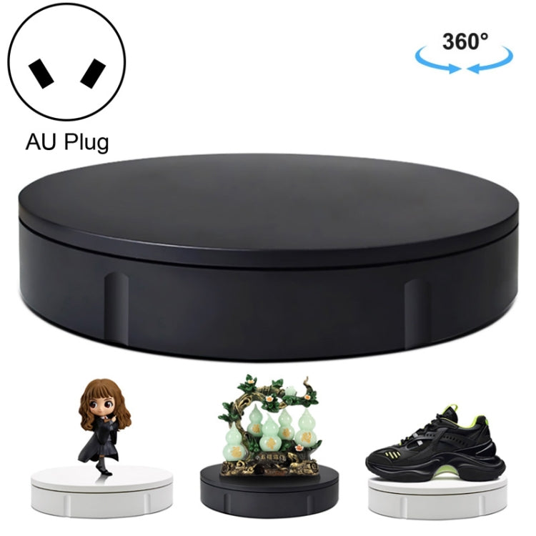 22 ซม.ไฟฟ้าหมุนขาตั้งจอแสดงผลอุปกรณ์ถ่ายภาพวิดีโอ Turntable,โหลด: 50 กก.,AU Plug, 22cm, AU Plug