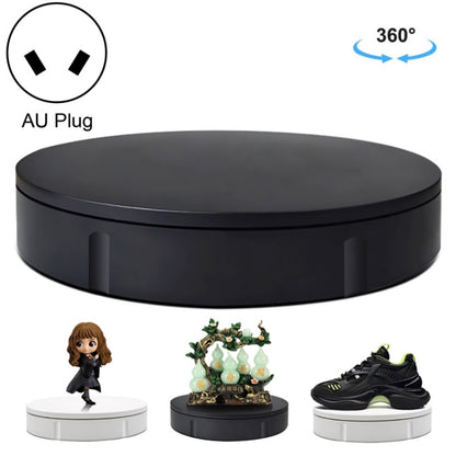 22 ซม.ไฟฟ้าหมุนขาตั้งจอแสดงผลอุปกรณ์ถ่ายภาพวิดีโอ Turntable,โหลด: 50 กก.,AU Plug, 22cm, AU Plug