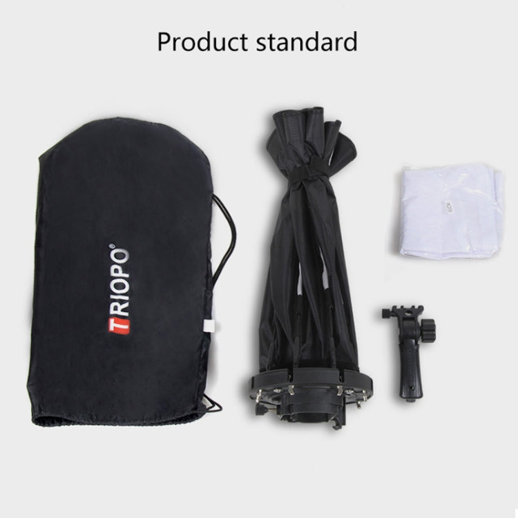 TRIOPO KS2-55 โหลดเร็ว 55 ซม. แฟลช Speedlite แปดเหลี่ยม Parabolic Softbox ดิฟฟิวเซอร์, KS2-55