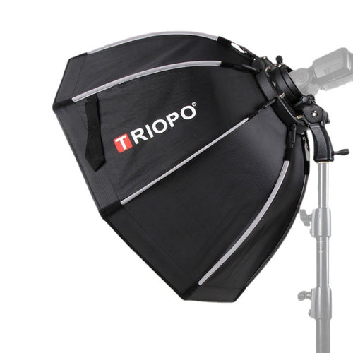 TRIOPO KS2-65 โหลดเร็ว 65 ซม. แฟลช Speedlite แปดเหลี่ยม Parabolic Softbox ดิฟฟิวเซอร์, KS2-65