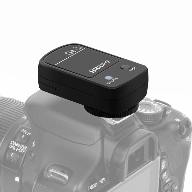 TRIOPO G4 2.4G แฟลชไร้สาย Speedlite Trigger พร้อม Hot Shoe, G4